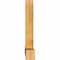 Ekena Millwork Portland Rough Sawn Timber Gable Bracket, Western Red Cedar, 84"W x 42"H x 6"D x 6"F, 12/12 Pitch GBW084X42X0606POR00RWR - alternate 4